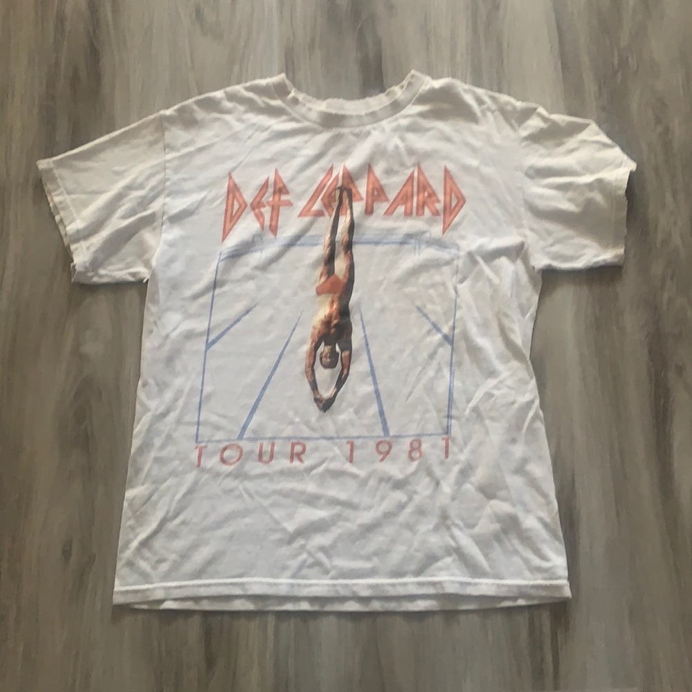 Def Leopard 1981 Tour Shirt